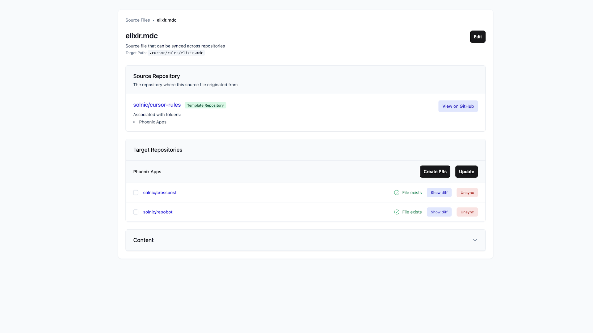 Automatic GitHub synchronization